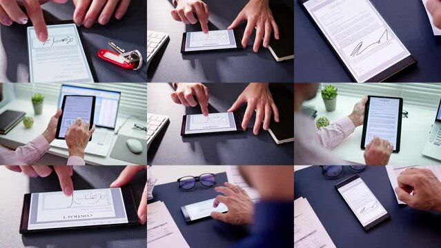 Digital Signature On Contract Document Online