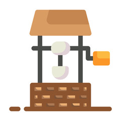 well line icon best for web design