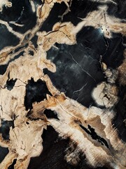 Elegant luxury marble black and beige texture royal premium design. Wrapping paper, wedding card invitation, poster, website web background