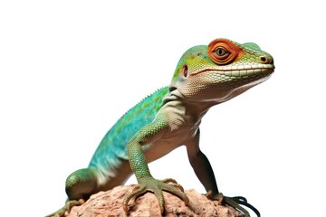 Naklejka na ściany i meble Lizard photo realistic illustration - Generative AI.