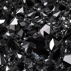 diamonds on black