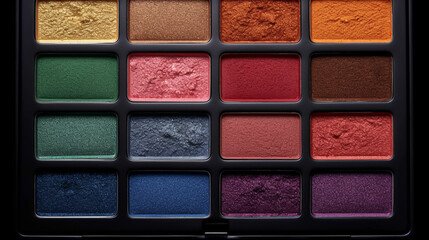 Fototapeta premium make up palette HD photographic image wallpaper