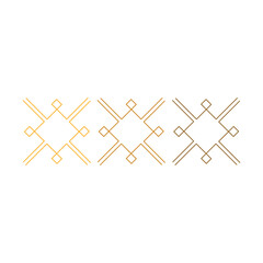 Yoga Wellness Ayurveda Resort Sign Symbol Logo Vector isolated on White