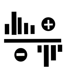 Stock Market Trading Icons Set