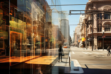 Seamless Fusion: Real and Virtual Worlds Intertwined Through AI-Generated Overlays, Redefining Reality with Innovation.