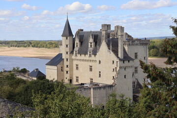 Ch&acirc;teau de Montsoreau et la Loire