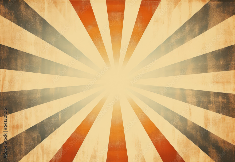 Poster grunge background with space for text or image and sun rays