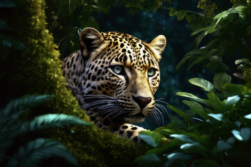 Leopard, generated by artificial intelligence