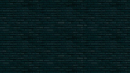 Brick pattern dark green background