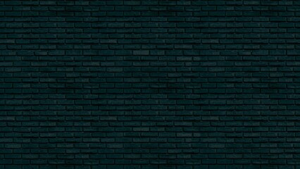 Brick pattern dark green background