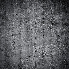 Grungy and smooth bare concrete wall
