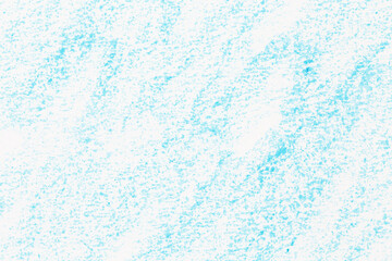 Wax crayon hand drawing blue background - 641328055