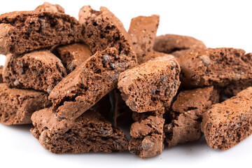 Cantucci with chocolate pieces