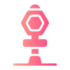 street sign gradient icon