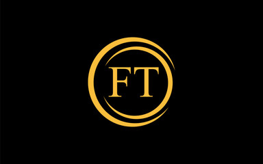 Fototapeta premium This is a luxury latter golden logo design for business and company identity