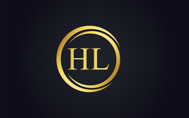 This is a luxury latter golden logo design