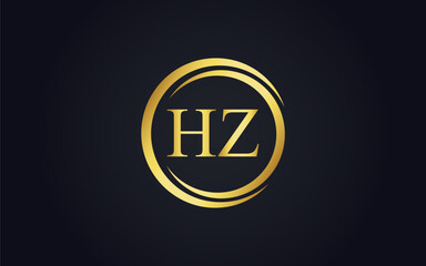 This is a luxury latter golden logo design