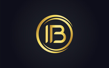 This is a luxury latter golden logo design