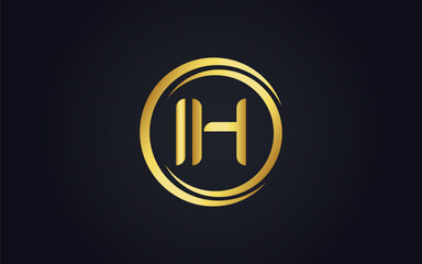 This is a luxury latter golden logo design