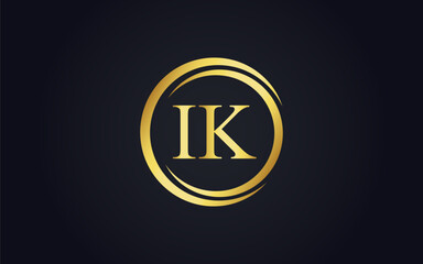 This is a luxury latter golden logo design