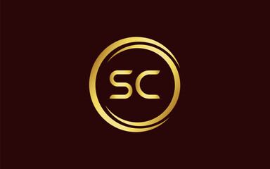 This is a luxury latter golden logo design for business and company identity