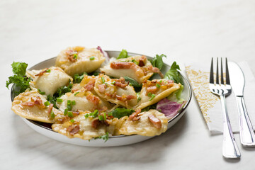 Dumplings with meat