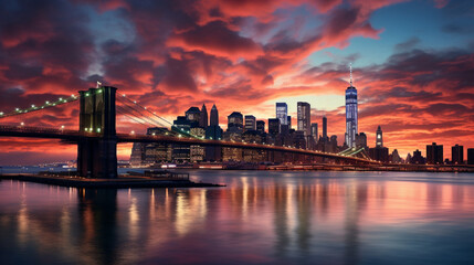 beautiful landscape new york