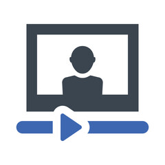 Video blogger Icon