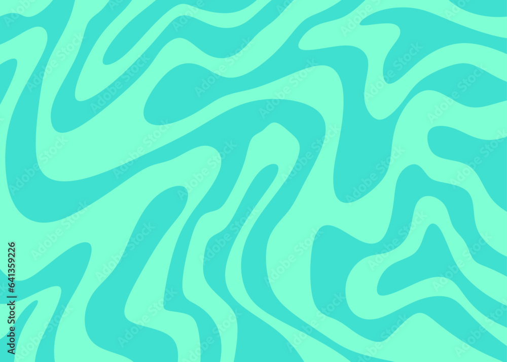 Poster abstract background with wavy line pattern