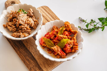 便利な挽肉で作り置き料理