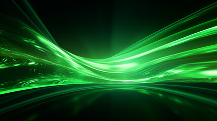 Modern magical electric digital green abstract background