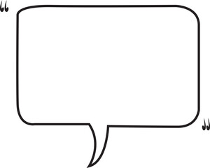 Fototapeta premium Chatt Line Comic Cartoon