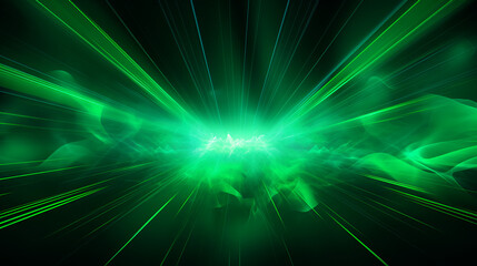 Fototapeta na wymiar Modern magical electric digital green abstract background