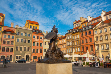 2022-10-25 Old Town Square in Warsaw Poland
