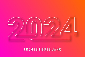 frohes neues jahr 2024