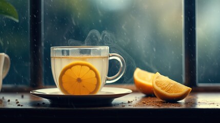 Delicious lemon tea