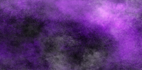 Black and Purple Smoke Background Abstract Colorful Smoke In Dark Background Abstract watercolour night sky background with smoke effect with fog clouds Background .