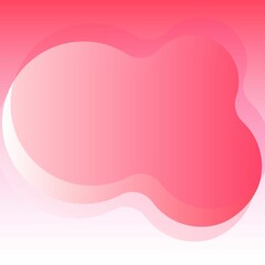 Pink abstract background with flowing liquid shapes. 