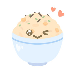 炊き込みご飯ウインク★PNG