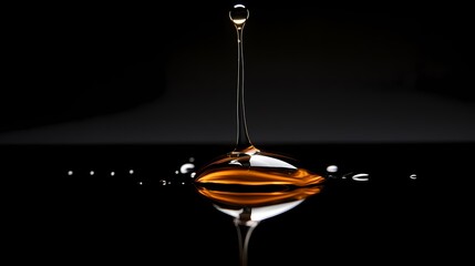 honey dripping from a spoon