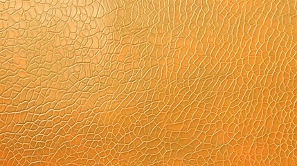 Golden leather fine, luxury structure for elegant background. Detailed textured of lavish shiny, smooth leather.