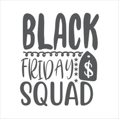 Stylish, fashionable  and awesome black friday  typography  illustrator