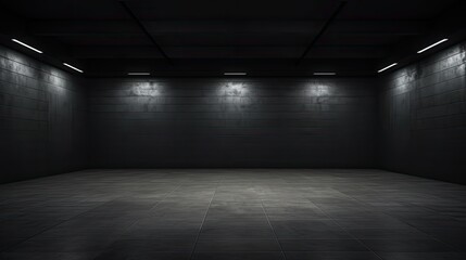Image of empty large warehouse.