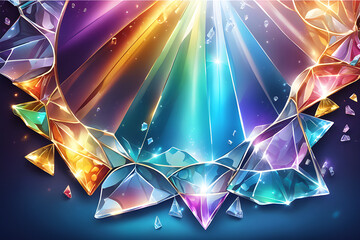 abstract background Generative AI