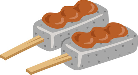 コンニャクの味噌田楽