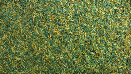Abstract synthetic field grass