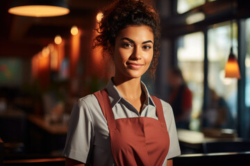 Fototapeta premium Portrait of a Culinary Entrepreneur