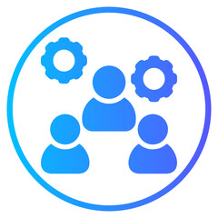 development gradient icon