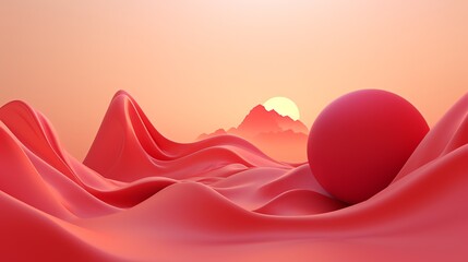 wallpaper background sky with planets suitable for scifi and fantasy themed designs, digital art, and space concepts red colors