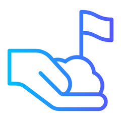 goal gradient icon